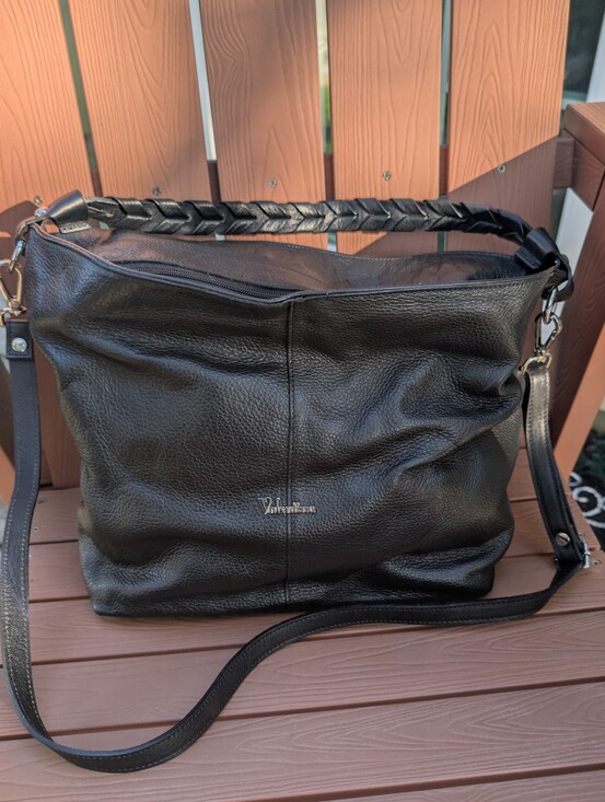 Valentina Handbags - Leather  Large Tote Bag Purse.
